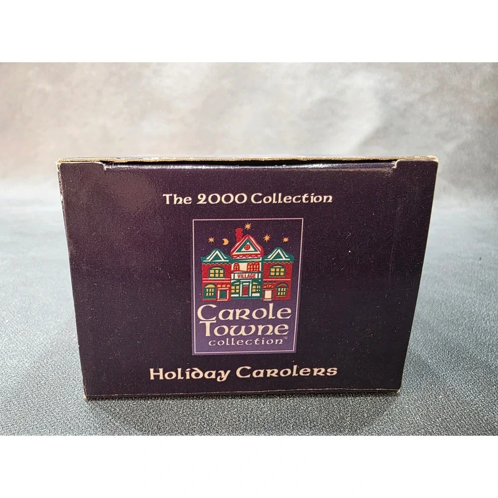 Carole Towne Collection Holiday Carolers The 2000 Collection Christmas MAP6 New